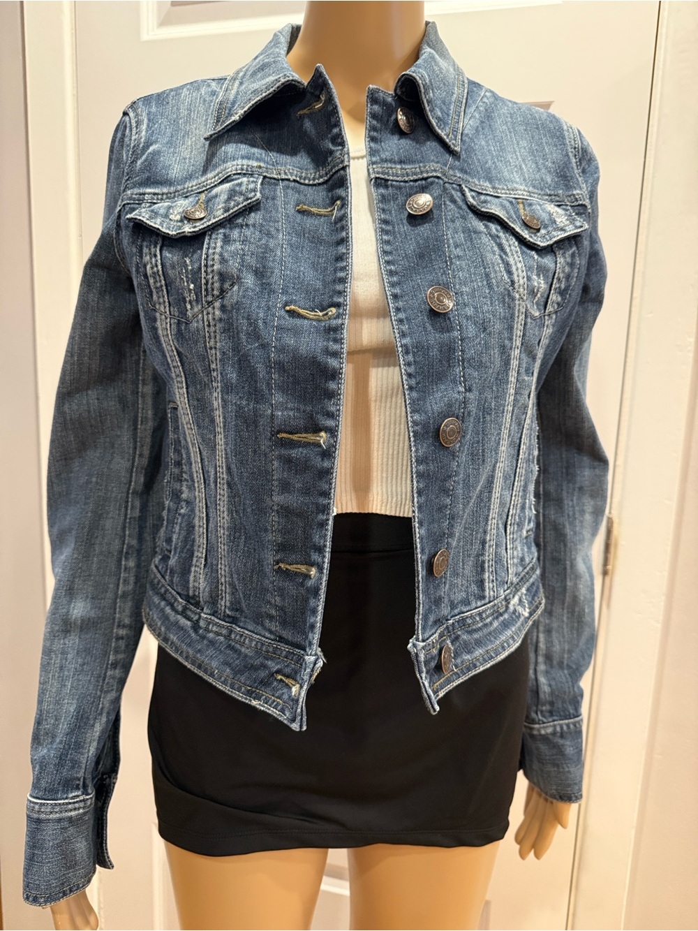 Garage Y2K Denim Jacket – Women’s Small